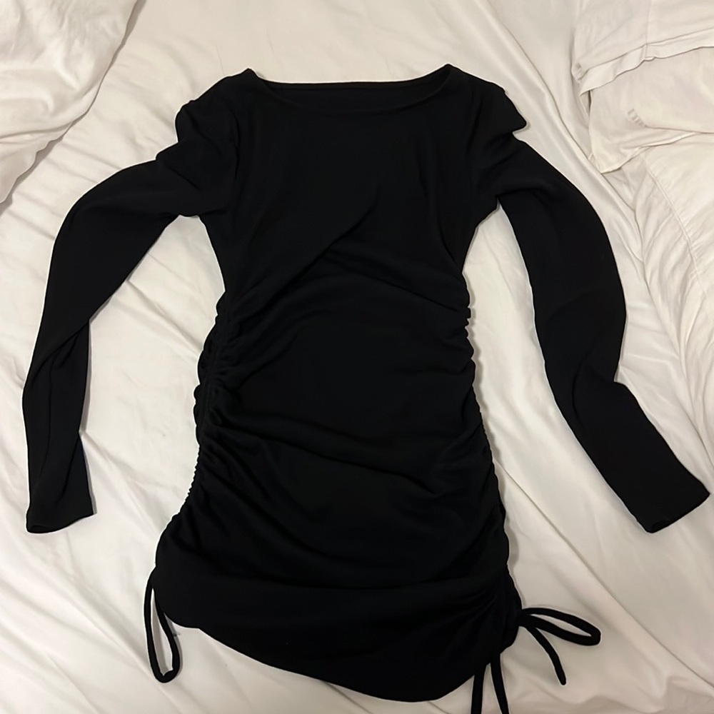 black dress from princess polly
